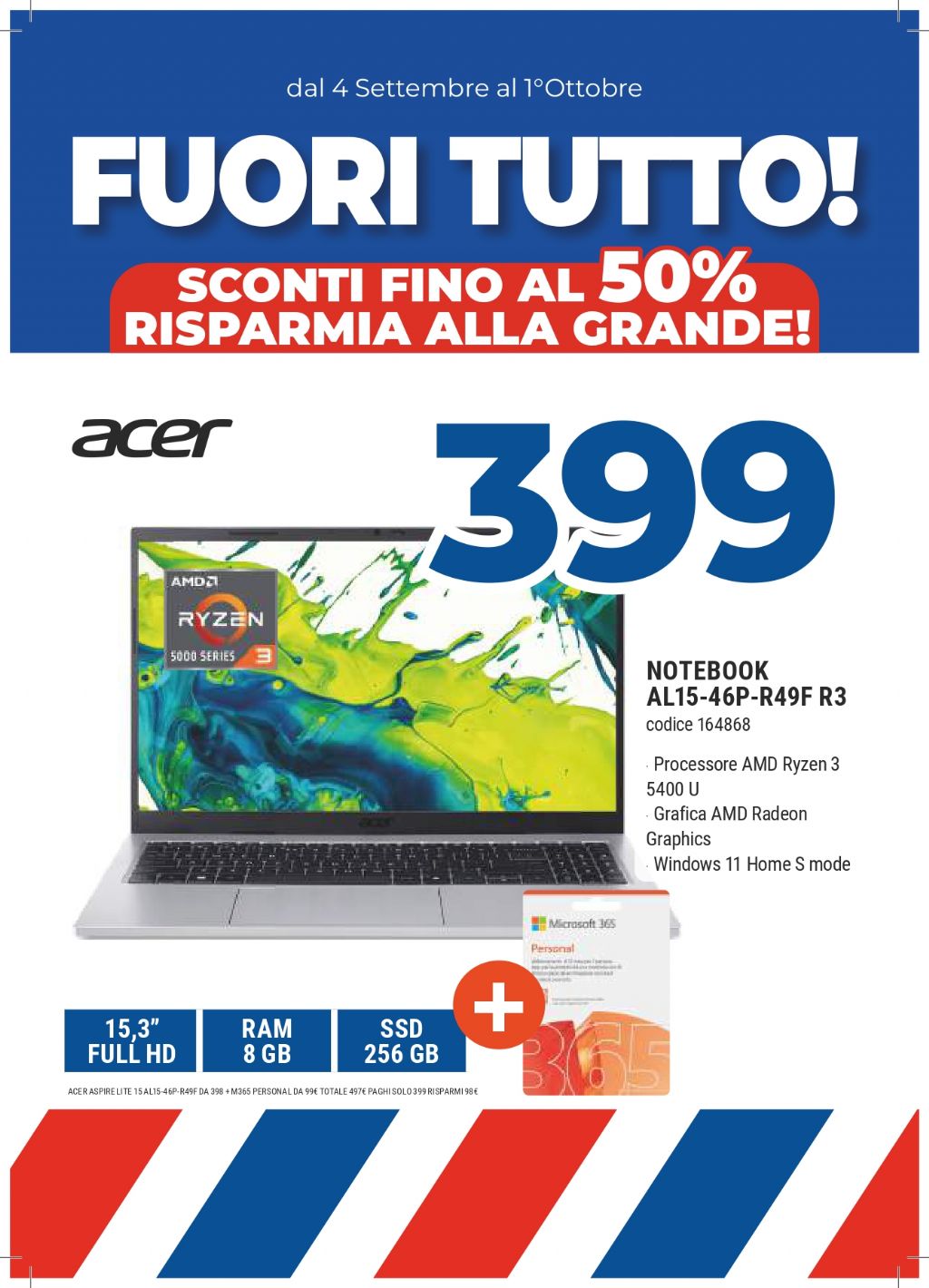 PC ACER AL15-46P-R49F R3